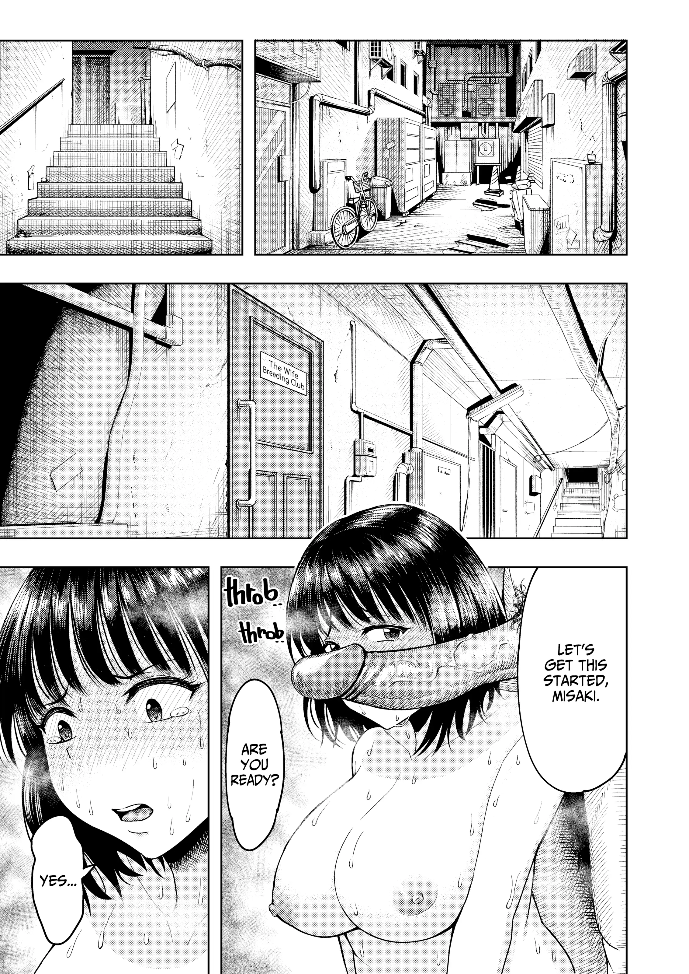 The Wife Breeding Club (Official) (Uncensored) - Misakis Fertilization  Diary